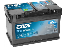 Exide Start-Stop EFB 12V 65Ah 650A EL652