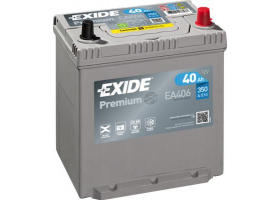 Exide Premium 12V 40Ah 350A EA406