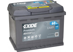 Exide Premium 12V 60Ah 600A EA601