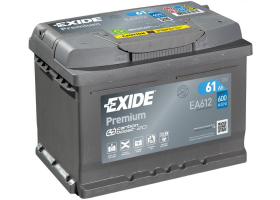 Exide Premium 12V 61Ah 600A EA612