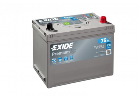 Exide Premium 12V 75Ah 630A EA754