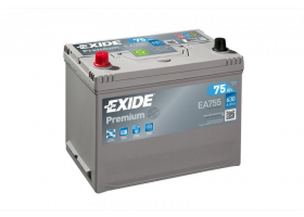 Exide Premium 12V 75Ah 630A EA755