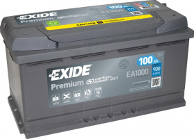 Exide Premium 12V 100Ah 900A EA1000