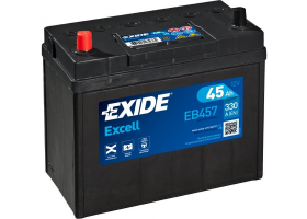 Exide Excell 12V 45Ah 330A EB457