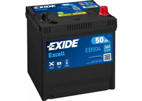 Exide Excell 12V 50Ah 360A EB504