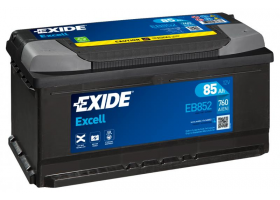 Exide Excell 12V 85Ah 760A EB852