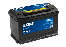 Exide Excell 12V 100Ah 720A EB1000