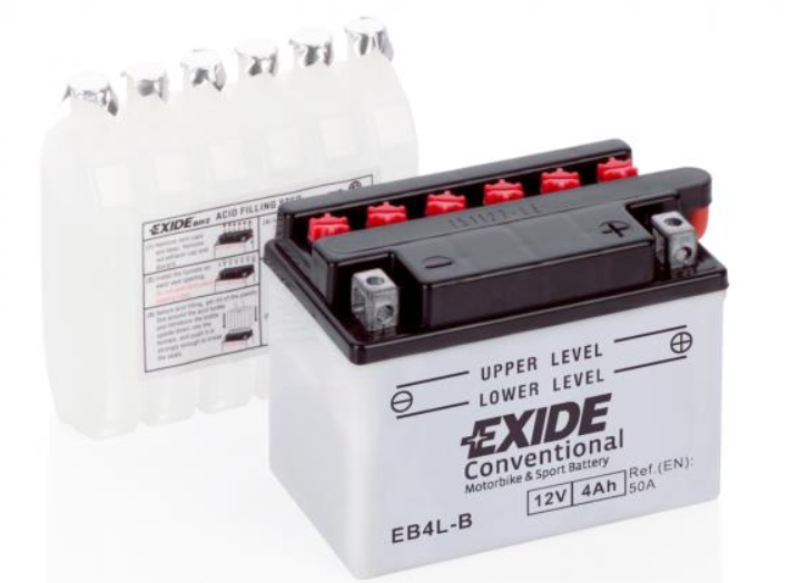 Exide Bike CONVENTIONAL 12V 4Ah EB4L-B