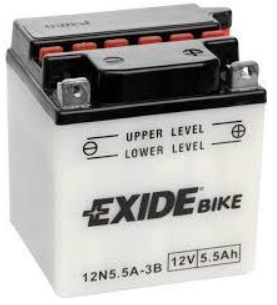 Exide Bike CONVENTIONAL 12V 5Ah 12N5,5-3B