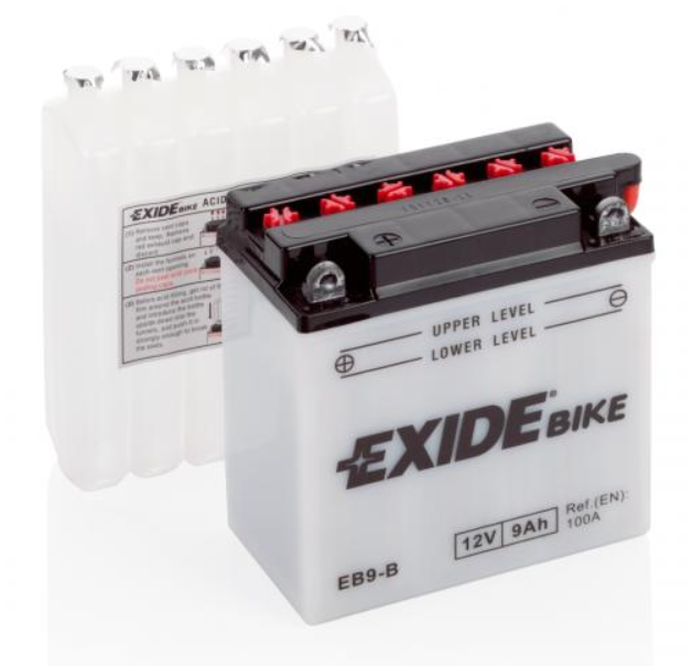 Exide Bike CONVENTIONAL 12V 9Ah EB9-B